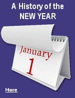 In 46 B.C. Julius Caesar introduced a new calendar that decreed the new year would start on January 1. 